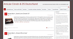 Desktop Screenshot of amicale-citroen.de
