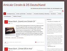 Tablet Screenshot of amicale-citroen.de